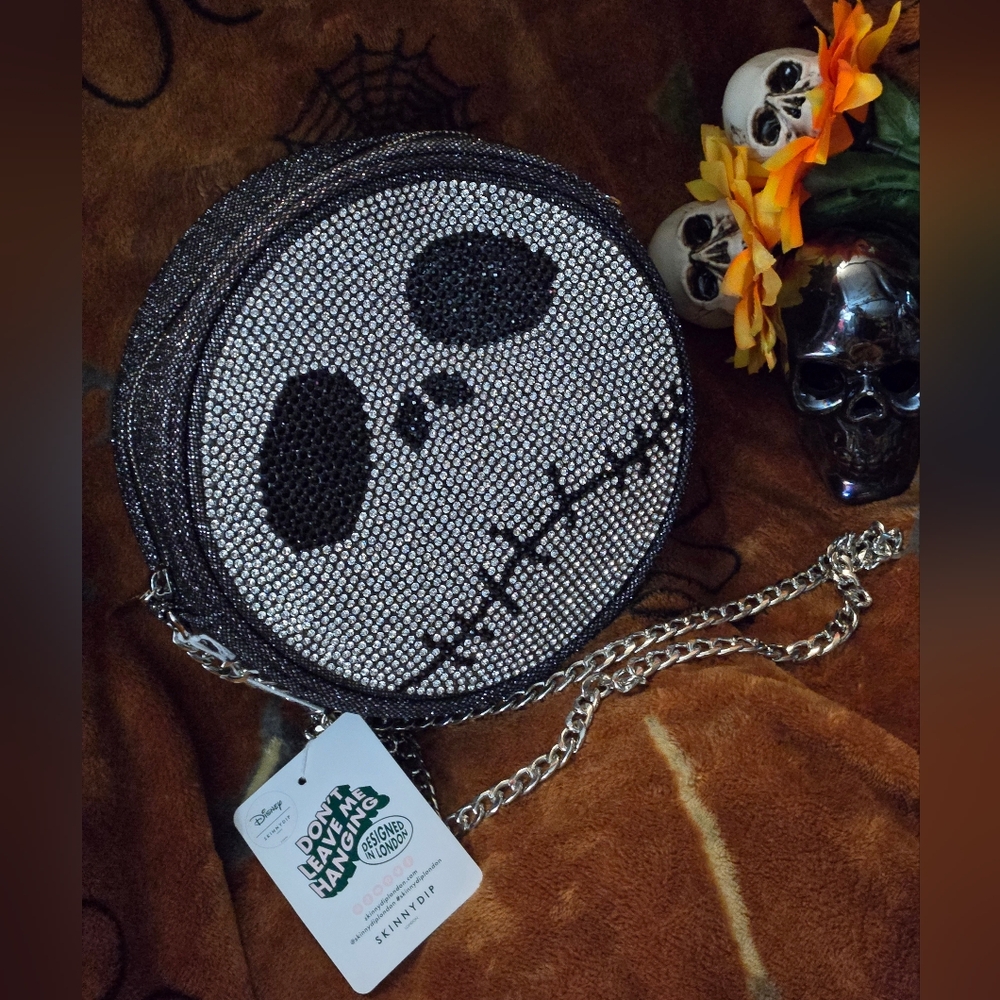 NWT Disney x Skinny Dip Jack Skellington Crossbody - Picture 2 of 9
